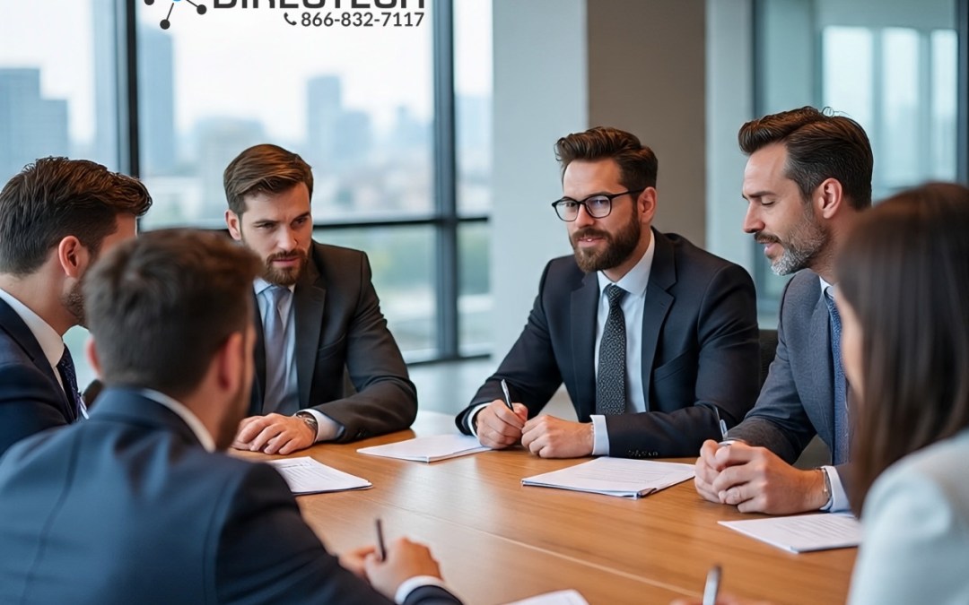 people in office in Nashville conference room